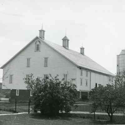 Barn and silo