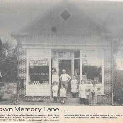 C. J. Culler's Store, Charles Town, circa 1910s (IMG3908021)