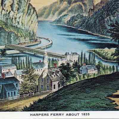 Harpers Ferry About 1835
