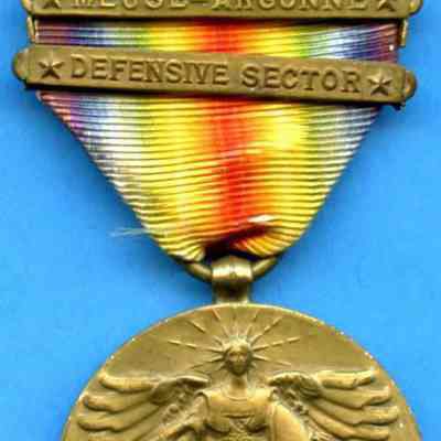 Medal from St. Mihiel Meuse-Argonne Defensive Sector