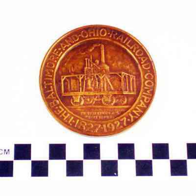 Baltimore & Ohio Railroad Company medal