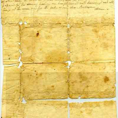 Ann Amelia Beckham's prayer (ARC720-1b)