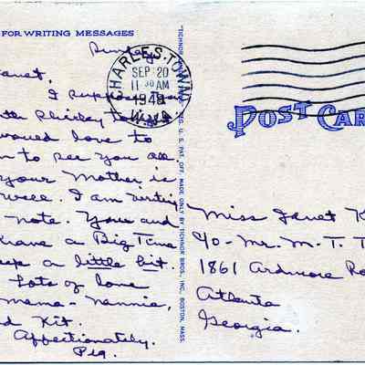 Charles Town Churches Postcard 2: Origformat: Other