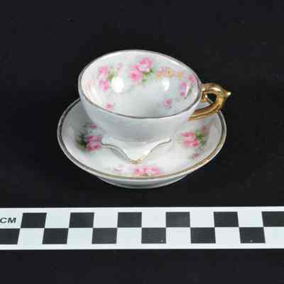 Tea cup with saucer