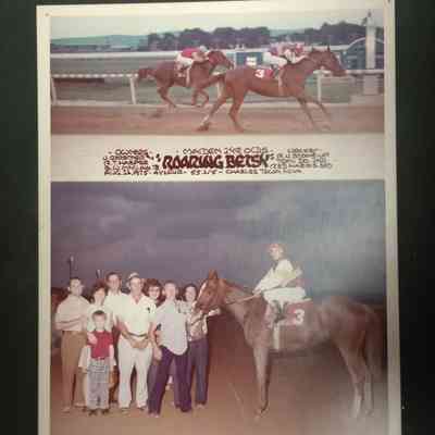 "Roaring Betsy" Winners Circle Photo