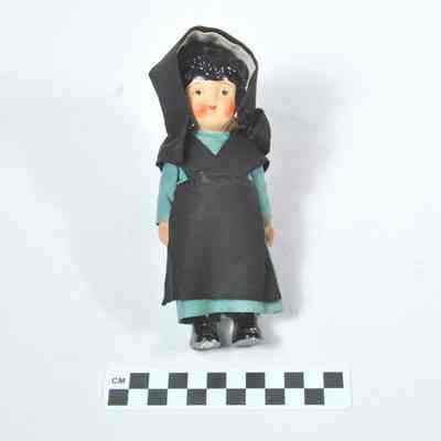 Composition Amish doll