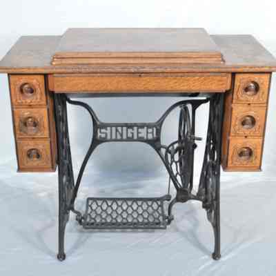 Singer treadle sewing machine