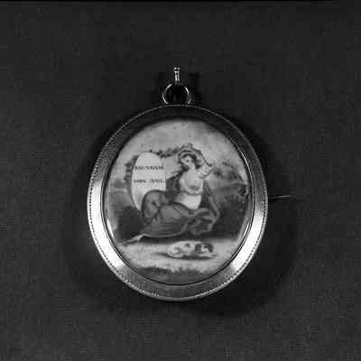 Washington Family mourning pin