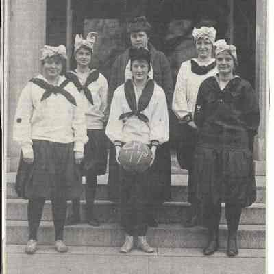 Charles Town High School girls' basketball team, 1917