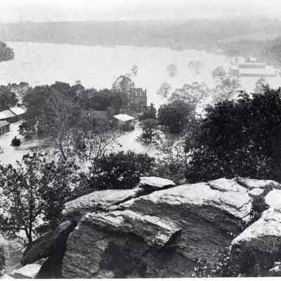 Flood of 1889 at Virginius Island