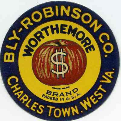 Bly-Robinson Co. labels