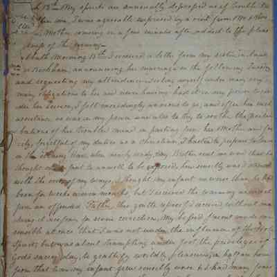 Ann Amelia Stephenson Beckham's diary (ARC270-3a)
