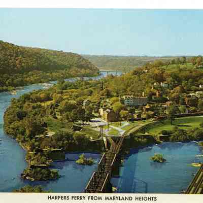 Harpers Ferry from Maryland Heights