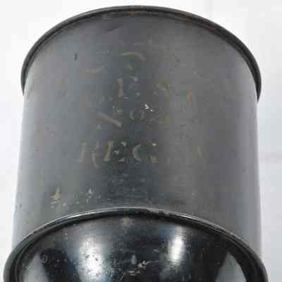 Tin and iron coffee or spice grinder