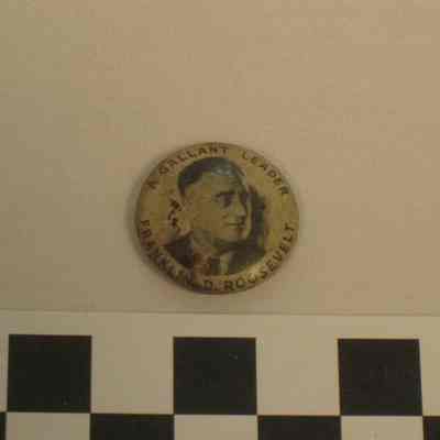 FDR campaign button