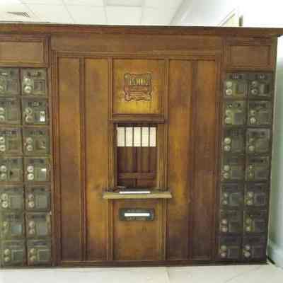 Postal boxes from original Summit Point Post Office