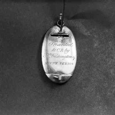 Washington Family mourning pin