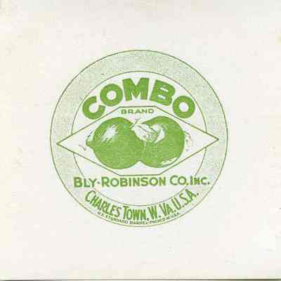 Bly-Robinson Combo Brand label - 2172-3