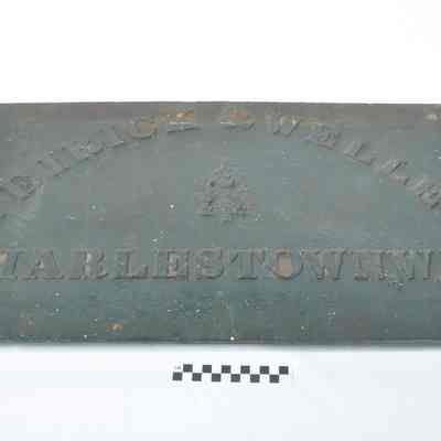 Cast iron cistern cover