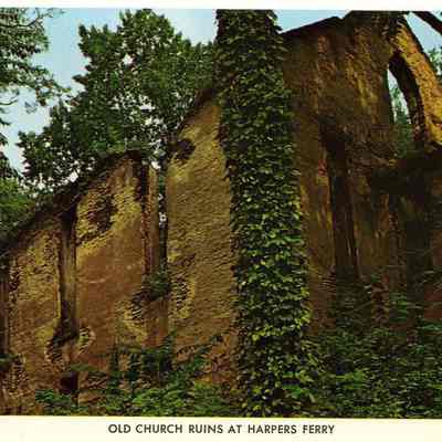 Old Church Ruins at Harpers Ferry