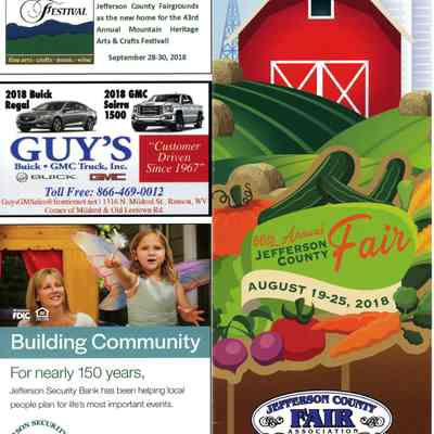 66th Annual Jefferson County Fair brochure