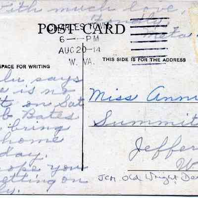 Public Scool Building Postcard 2: Origformat: Other