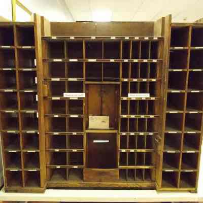 Postal boxes from original Summit Point Post Office