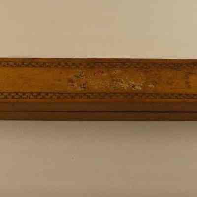 Wooden pen or pencil box