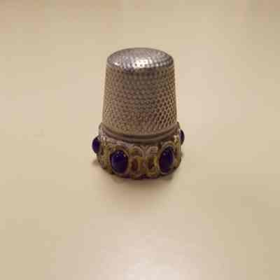 Sterling silver thimble