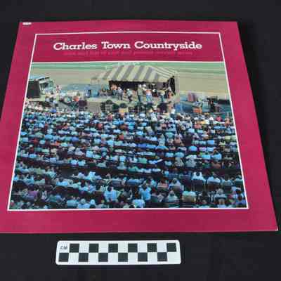 "Charles Town Countryside" phonograph disc record  album covere