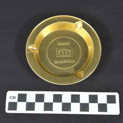 Bank of Charles Town ashtray
