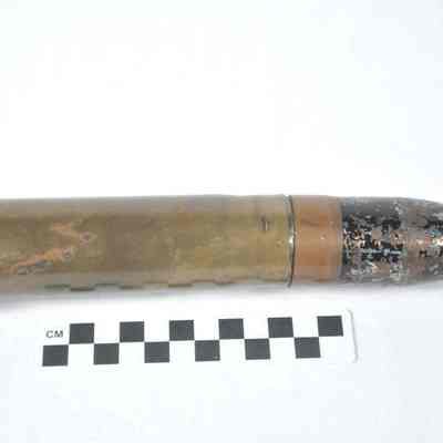 World War I Mk 1 steel shell cartridge