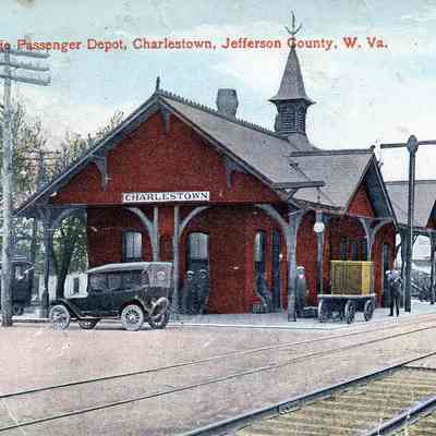 Baltimore & Ohio Passenger Depot, Charlestown, Jefferson County, W. Va.