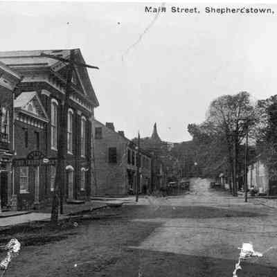Main or German Street in Shepherdstown circa 1920