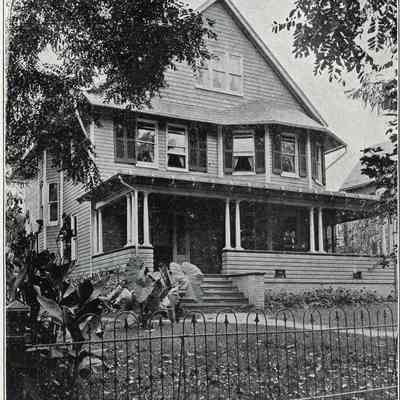 Residence of W. F. Alexander, Clerk County Court