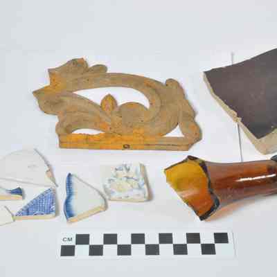 Archeological material from Shannondale Springs bathhouse