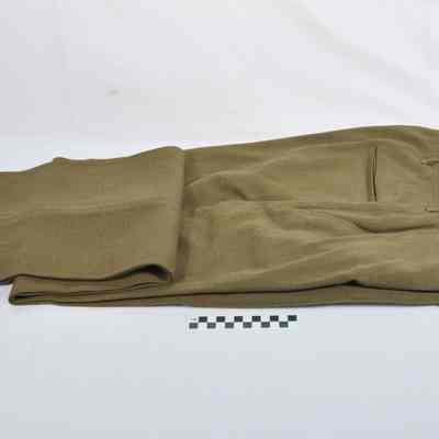 World War II brown winter uniform pants