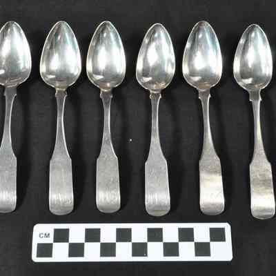 Silver teaspoons