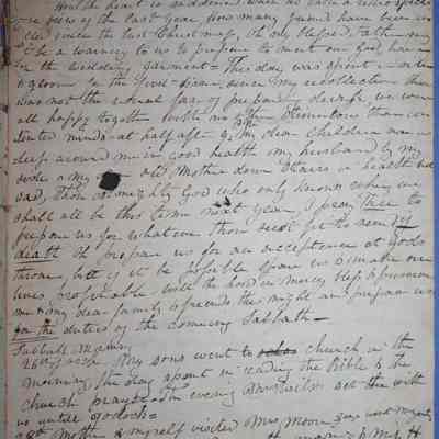 Ann Ameila Stephenson Beckham's diary (ARC270-3g)