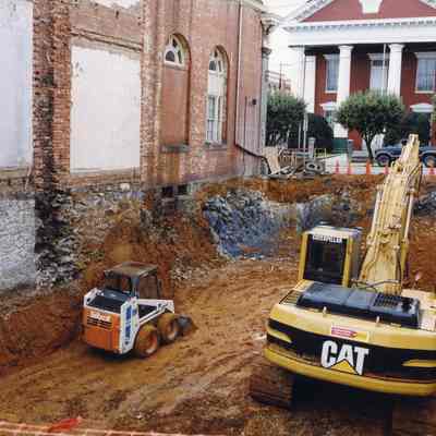 Bank of Charles Town excavation