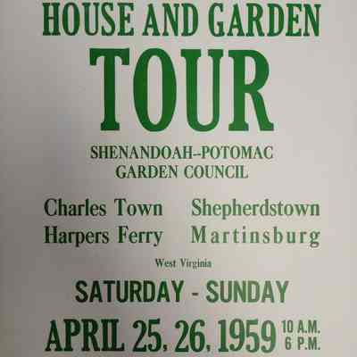 House and Garden Tour poster