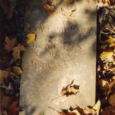 Kabletown Churchyard gravestone