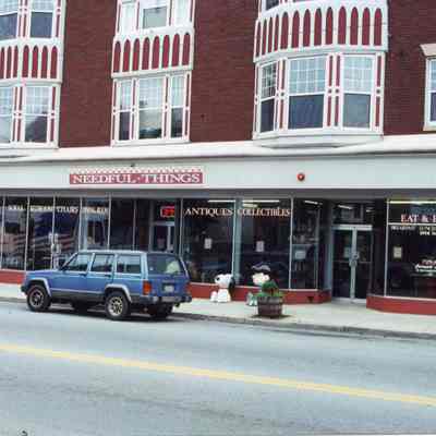 Storefronts on Washington Street