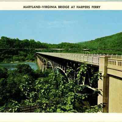 Maryland-Virginia Bridge at Harpers Ferry