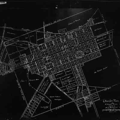 Map of Charles Town from 1872