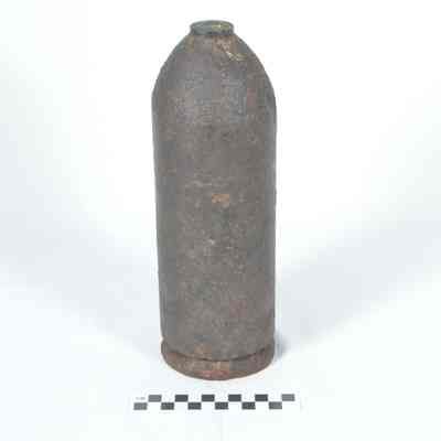 20-pound Parrott shell with fuse plug