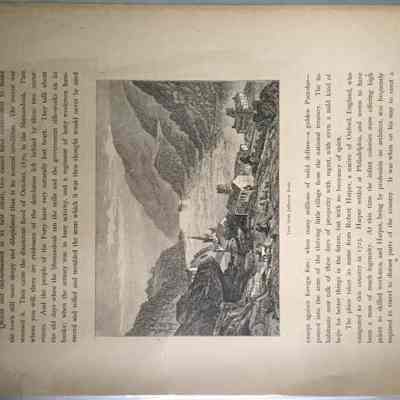 Loudon Mountain and the Shenandoah; View from Jefferson Rock