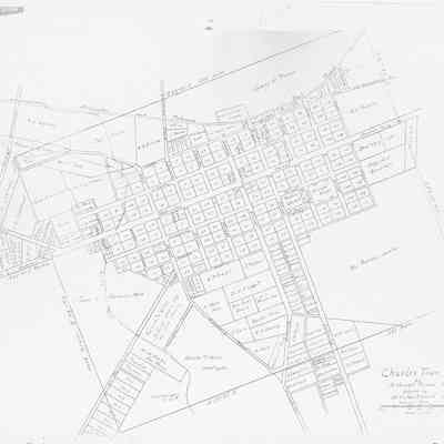 Map of Charles Town from 1872