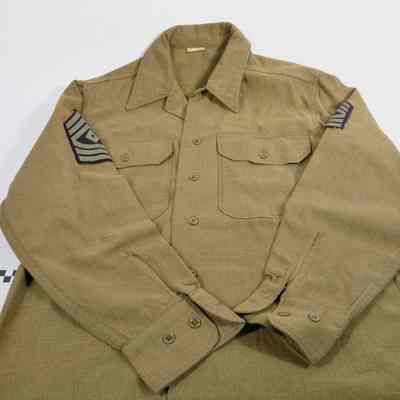 World War II winter uniform shirt