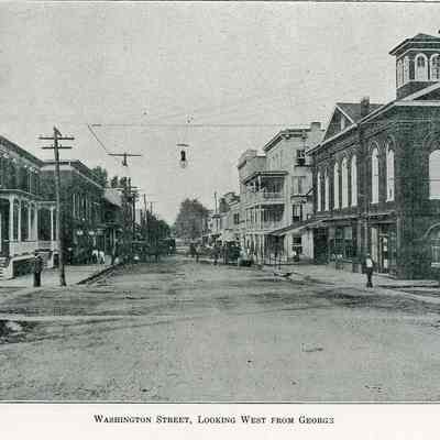 Washington Street, Looking West from George